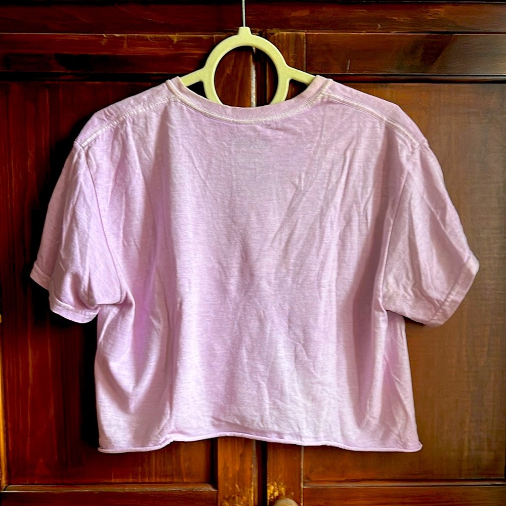 BLONDIE CROPPED SHORT-SLEEVE TEE SHIRT - Picture 2 of 3